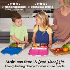 Bentgo Kids Stainless Steel Lunch Box (2-Pack)