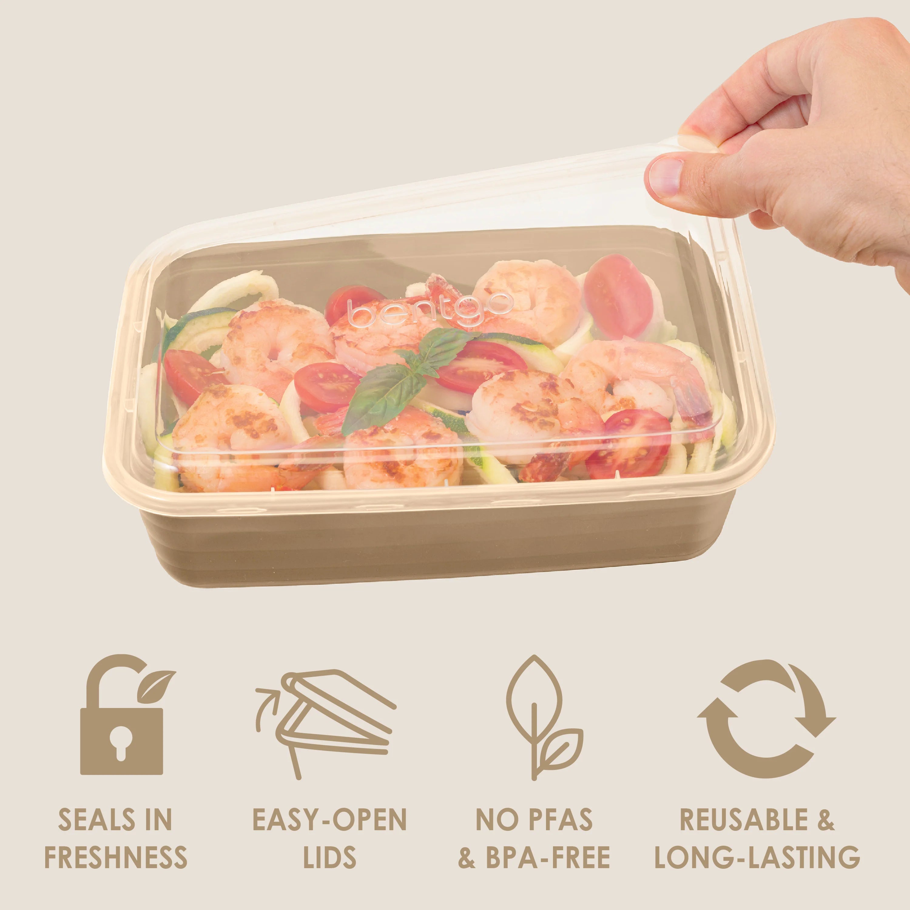 Bentgo Prep 1-Compartment Meal Prep Containers (20-Piece)