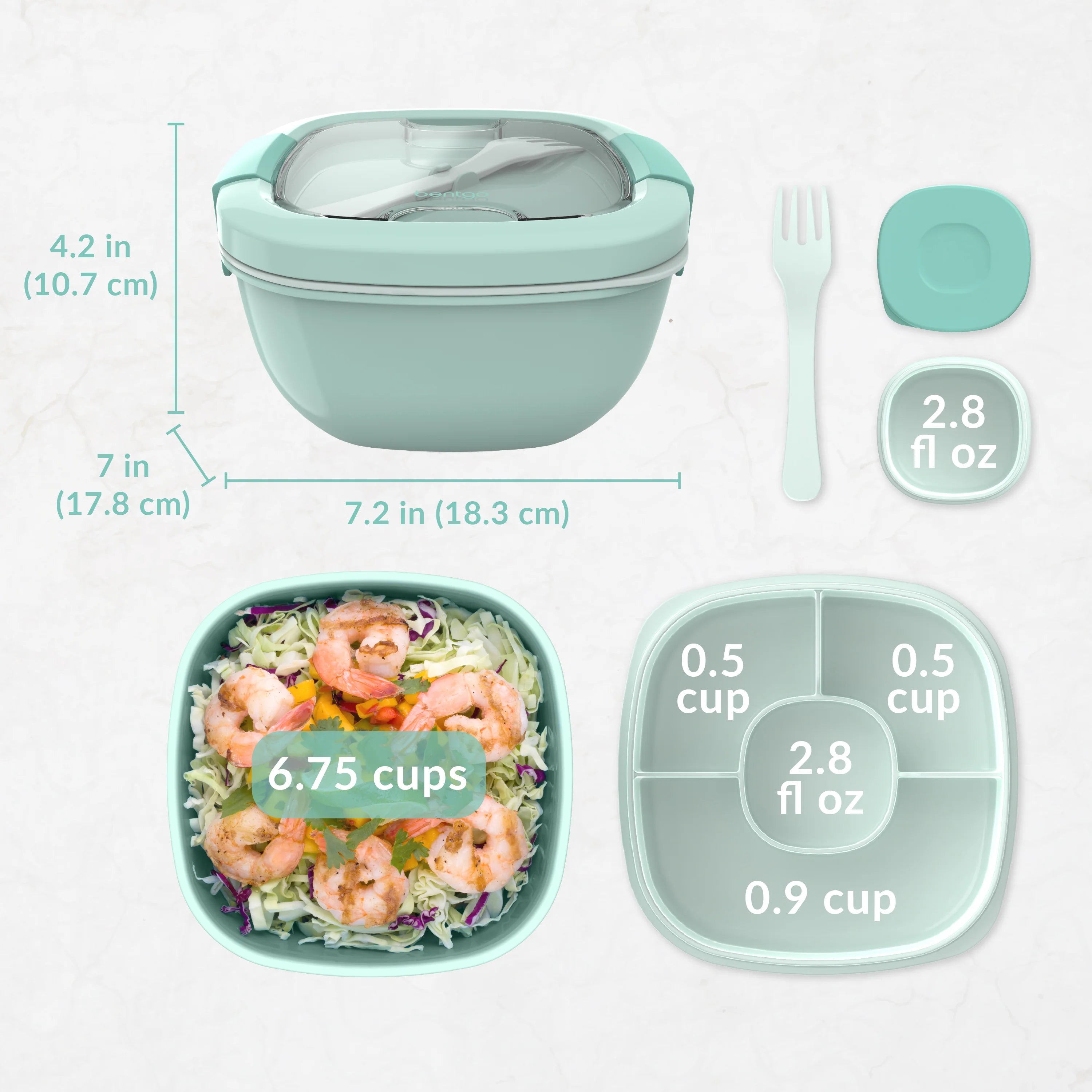 Bentgo All-in-One Salad Container
