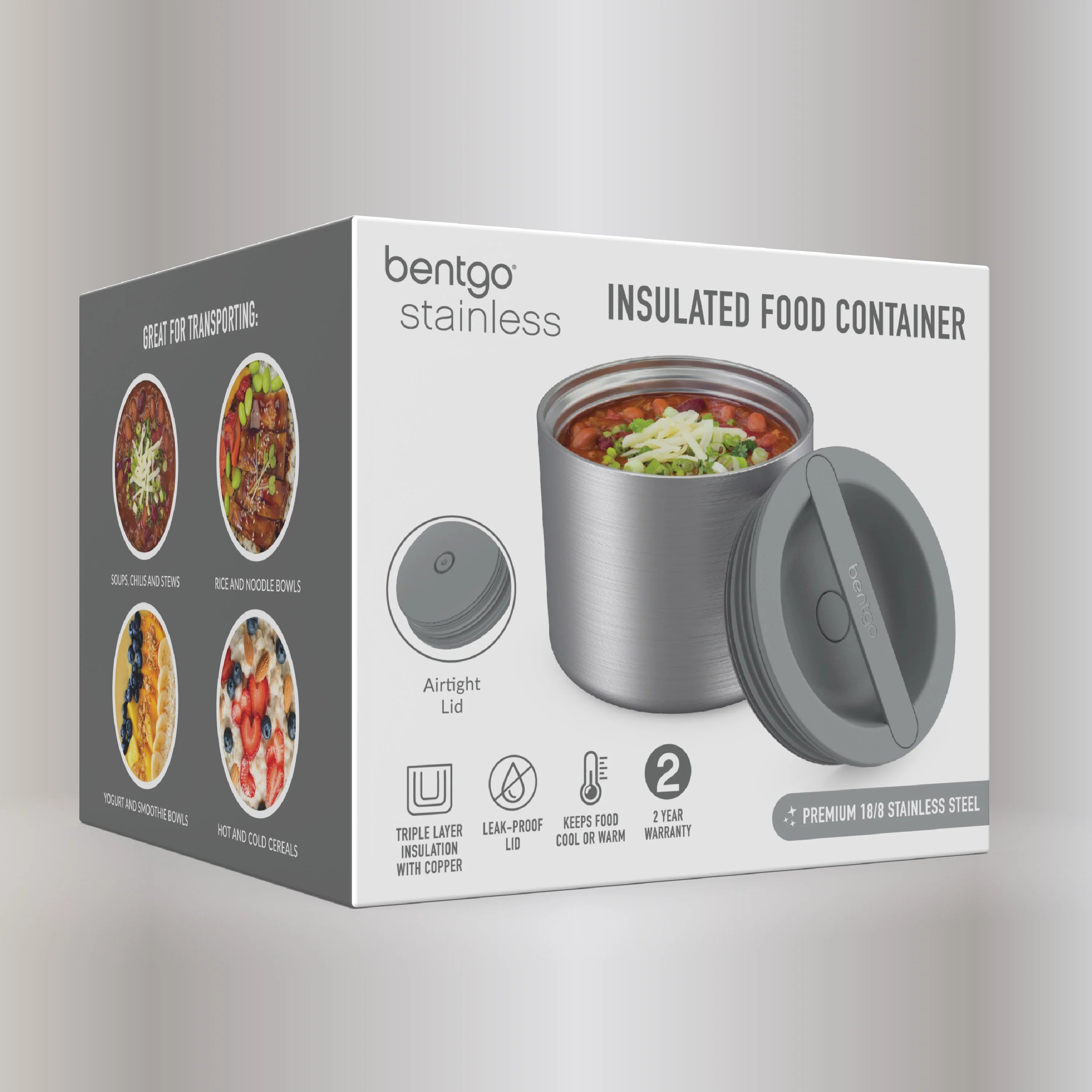 Bentgo Stainless Steel Insulated Food Container