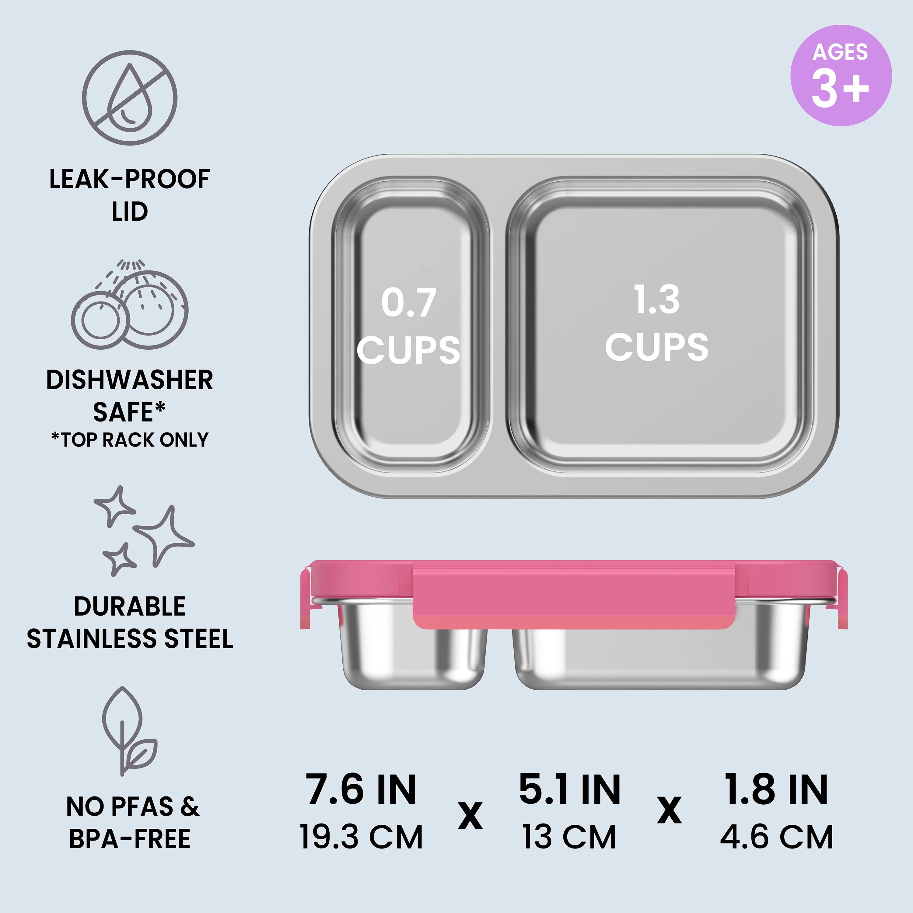 Bentgo Stainless Steel Snack Box