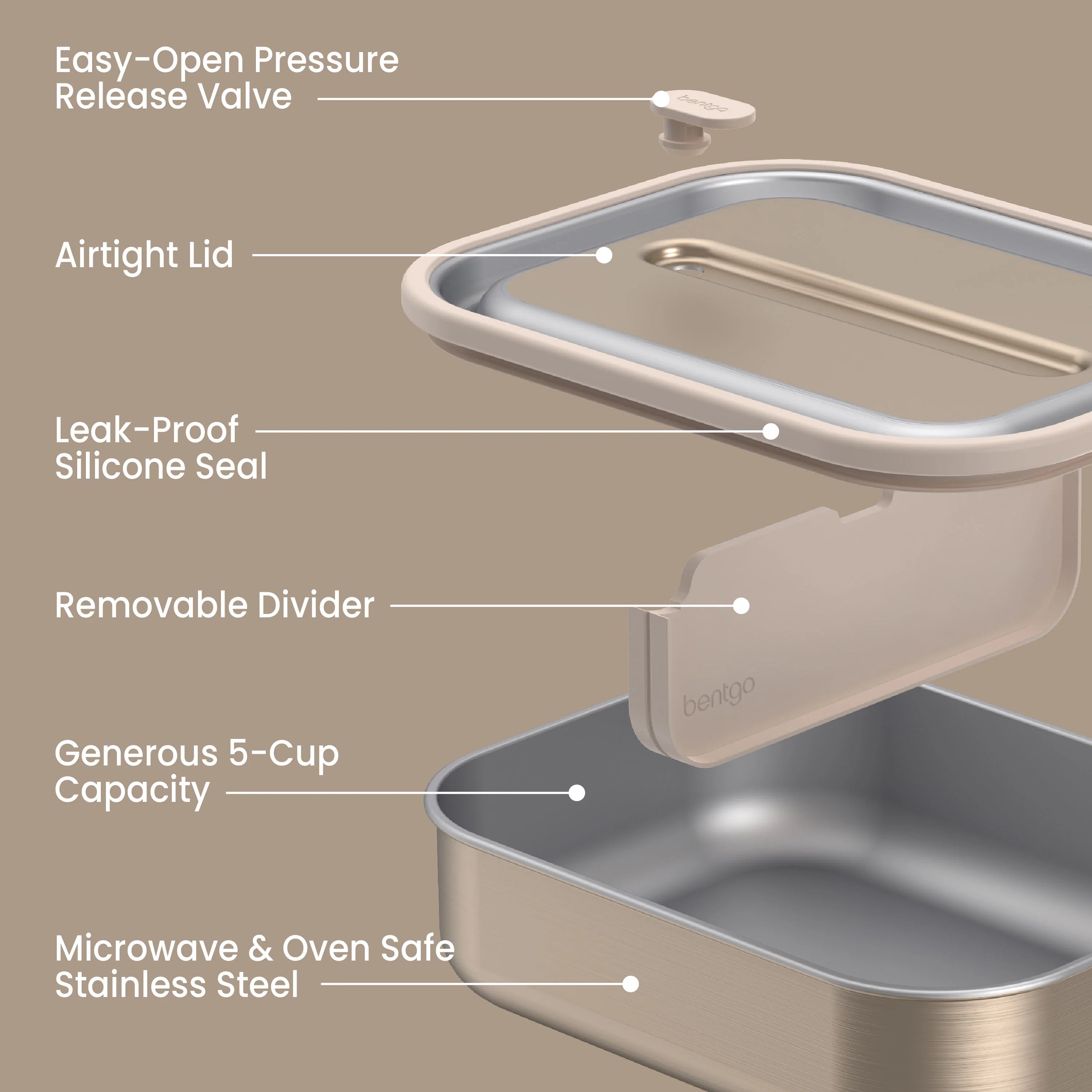 Bentgo MicroSteel Lunch Box