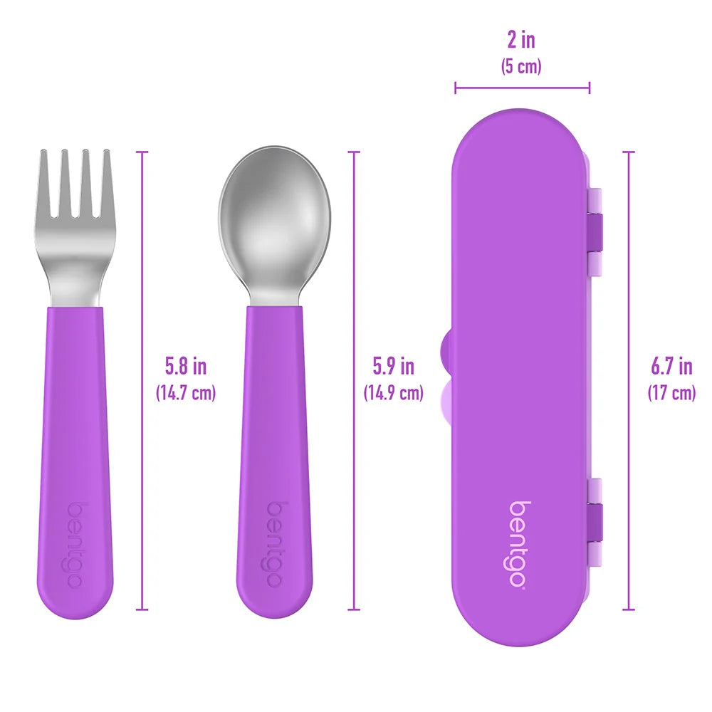 Bentgo Kids Stainless Steel Utensil Set