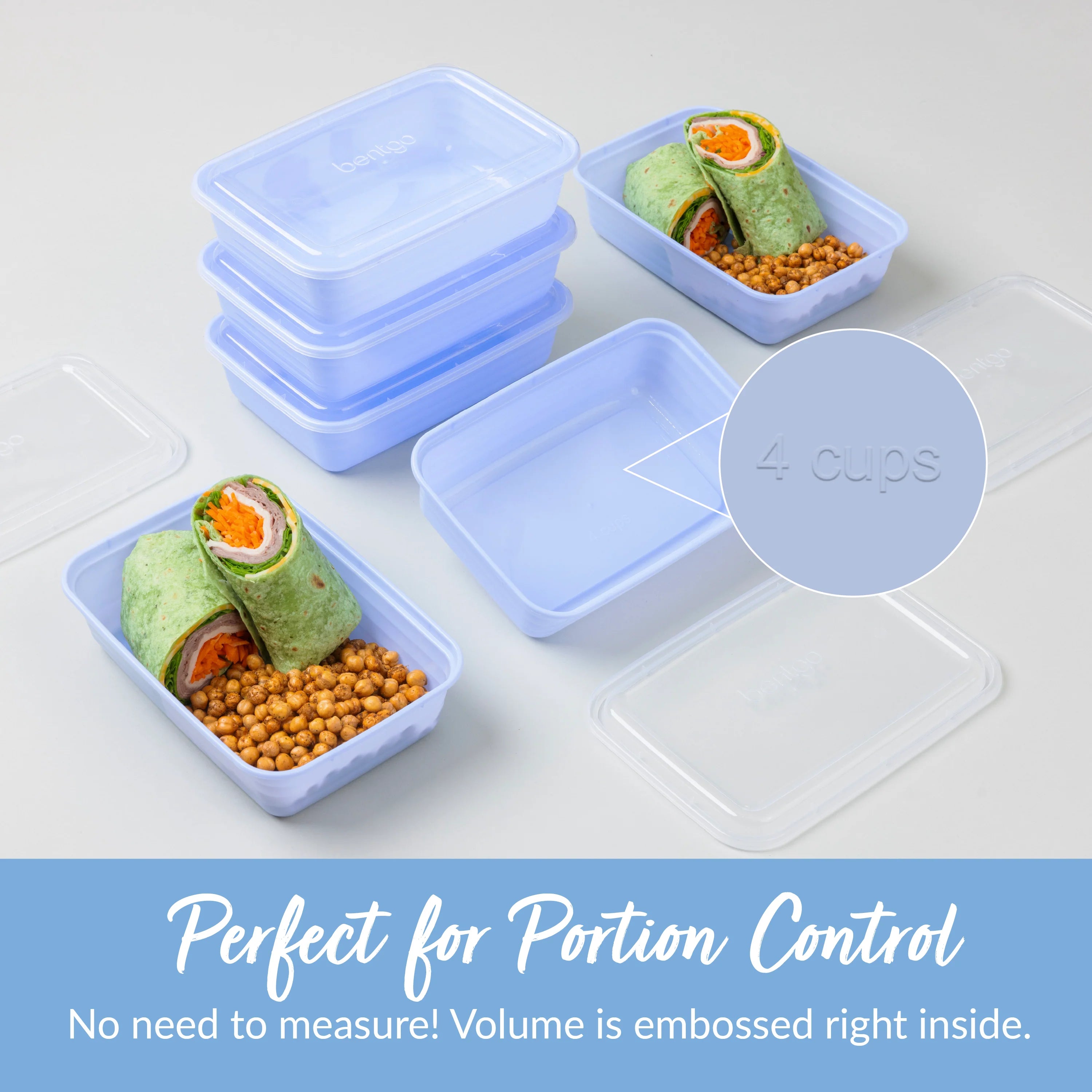Bentgo Prep 1-Compartment Meal Prep Containers (20-Piece)
