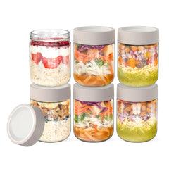 Bentgo Leak-Proof Glass Food Jars (16 fl oz Jars)
