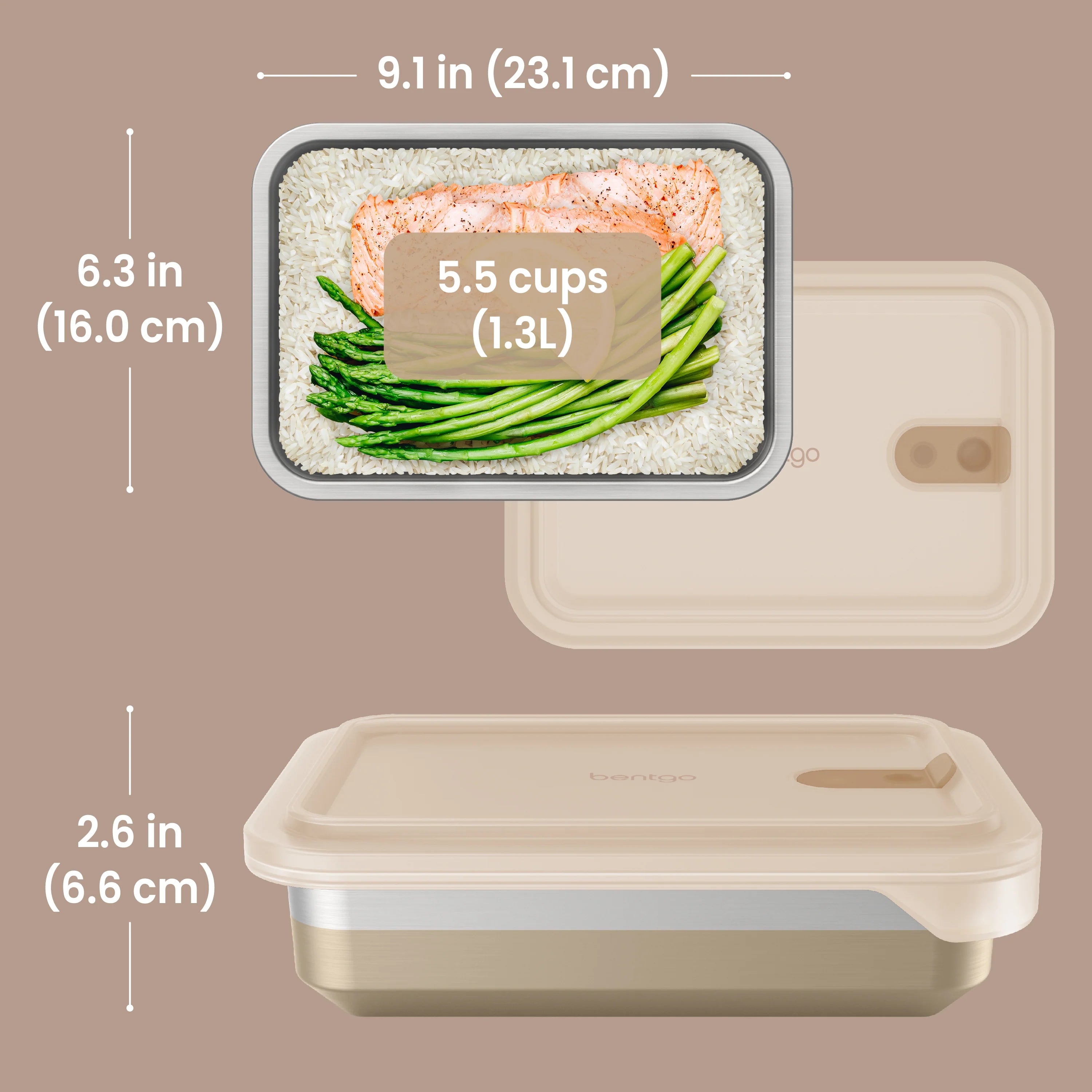 Bentgo MicroSteel Heat & Eat Container