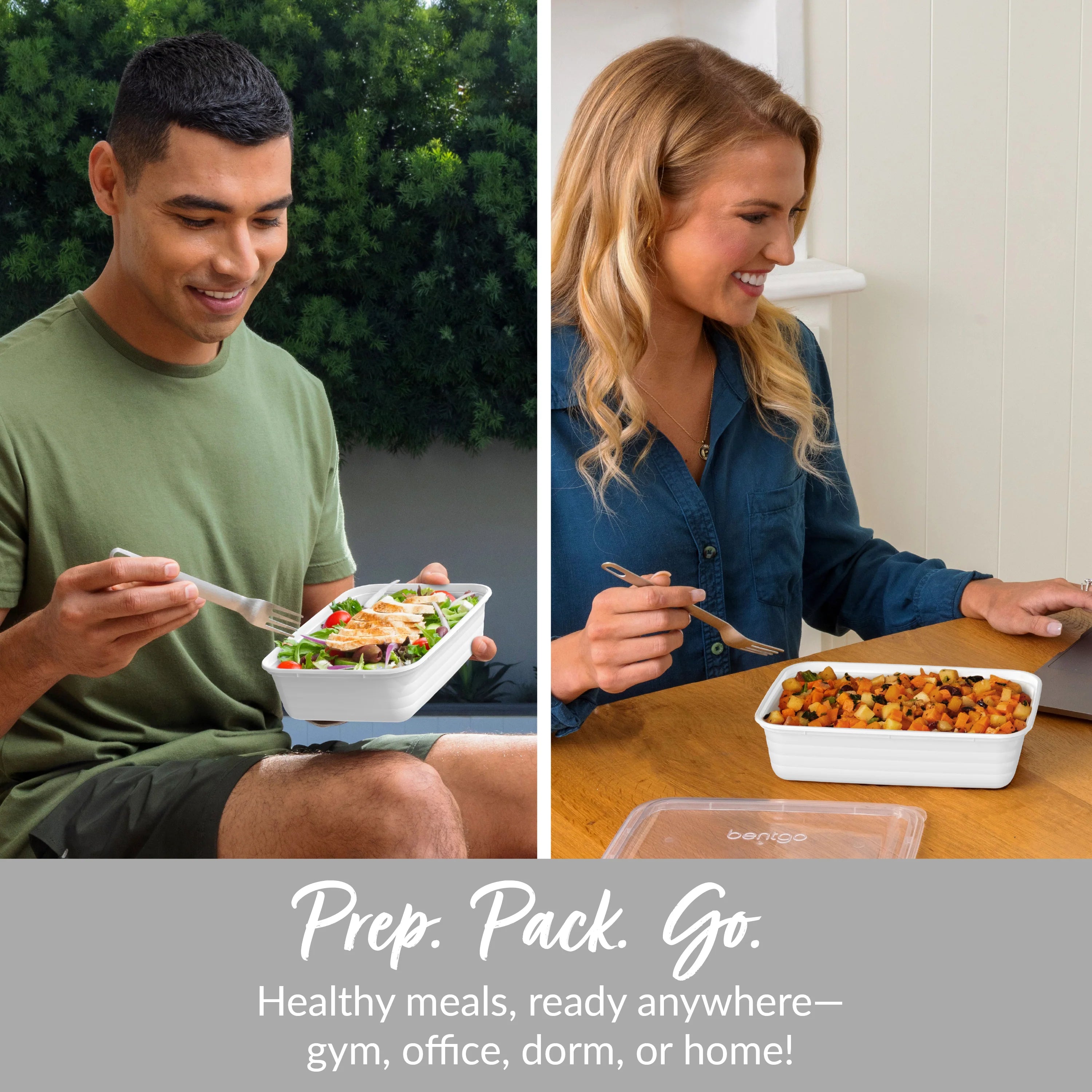 Bentgo Prep 1-Compartment Meal Prep Containers (20-Piece)
