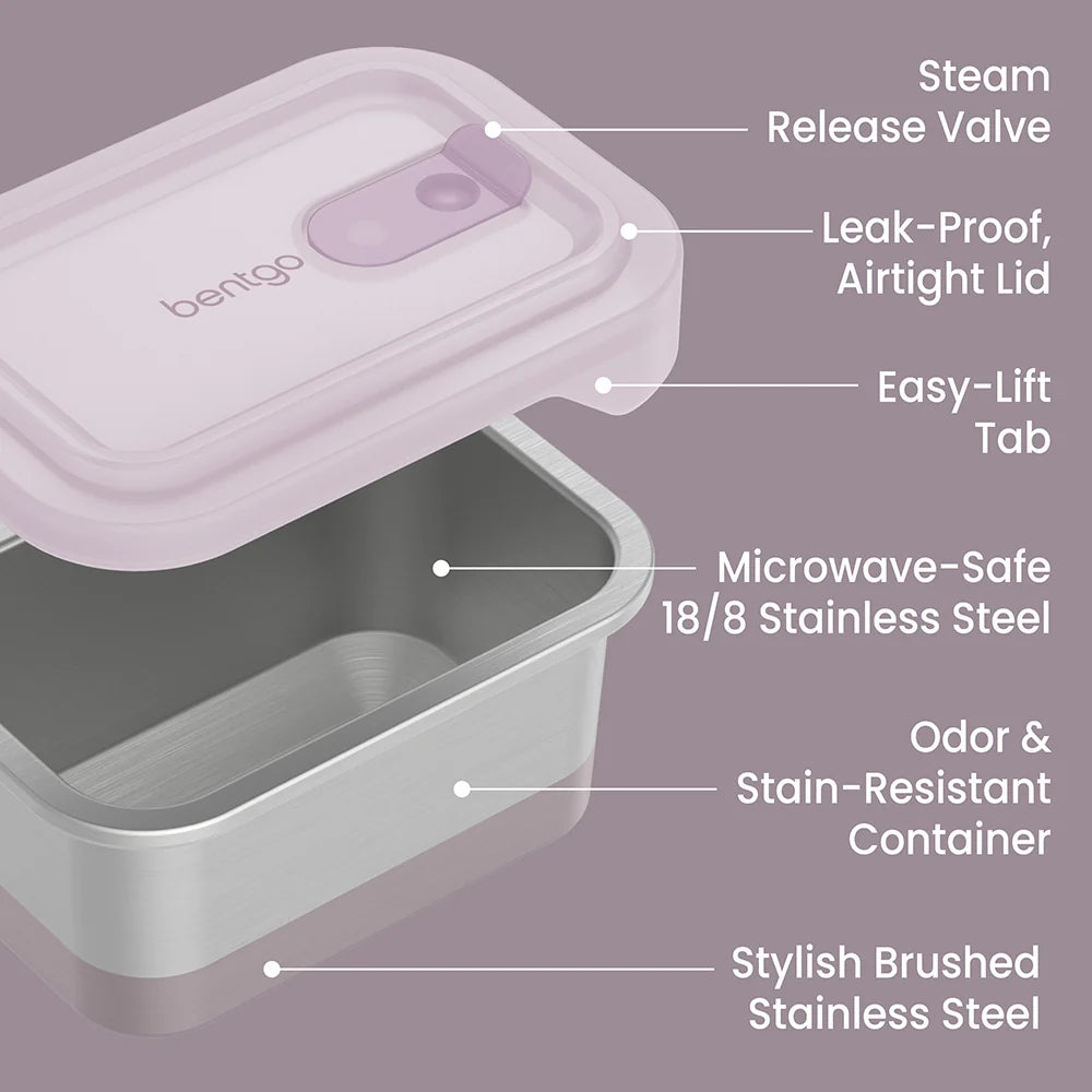 Bentgo MicroSteel Heat & Eat Container