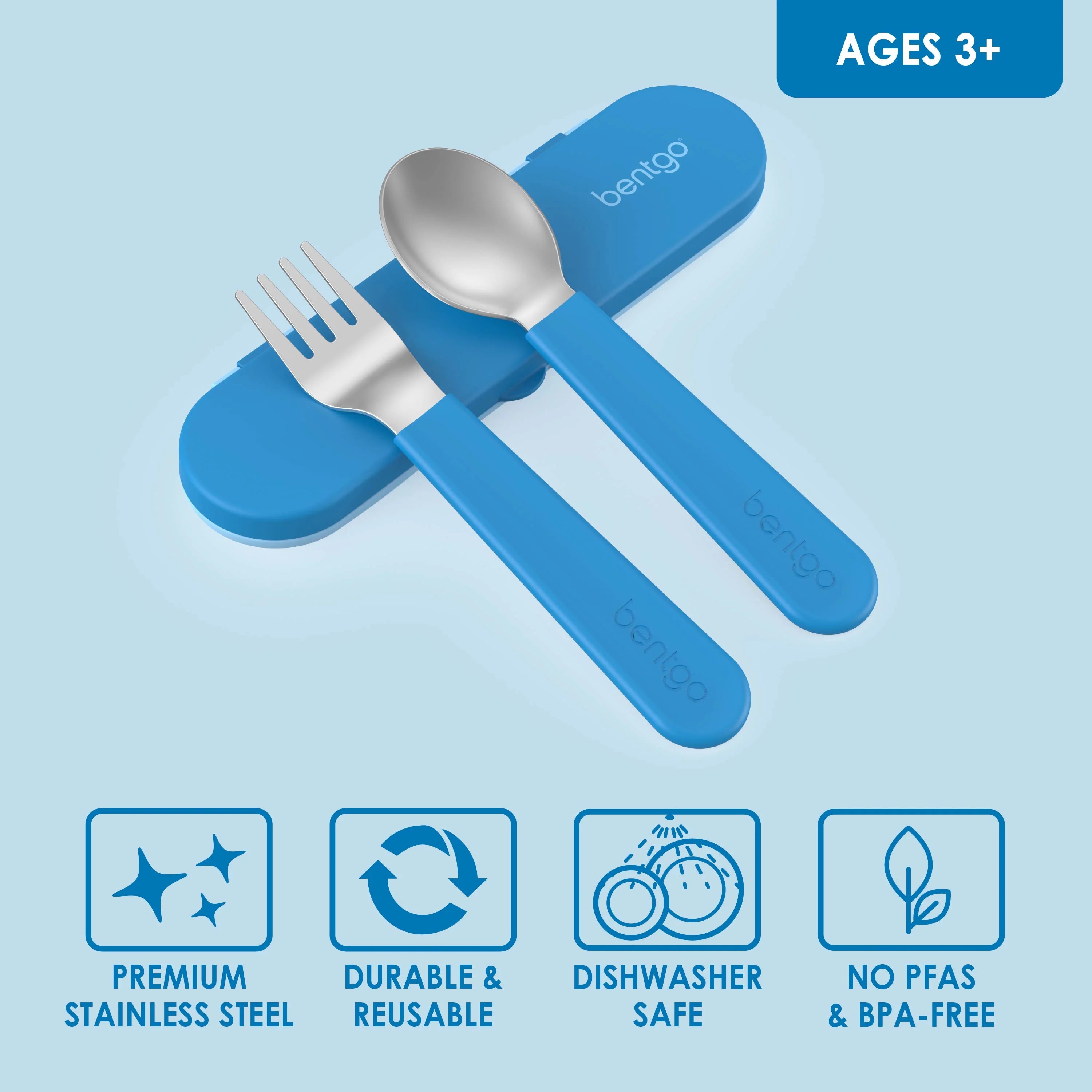 Bentgo Kids Stainless Steel Utensil Set