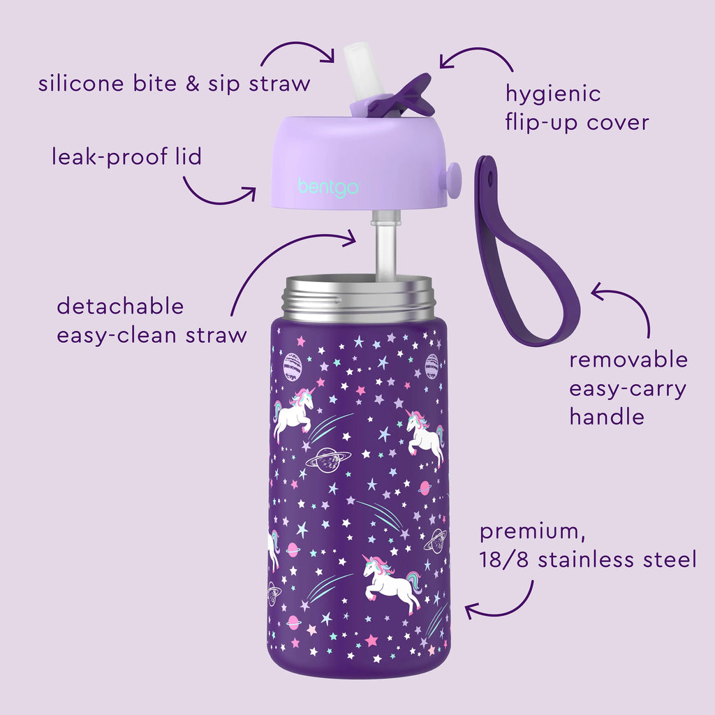 Bentgo Kids Stainless Steel Insulated Water Bottle