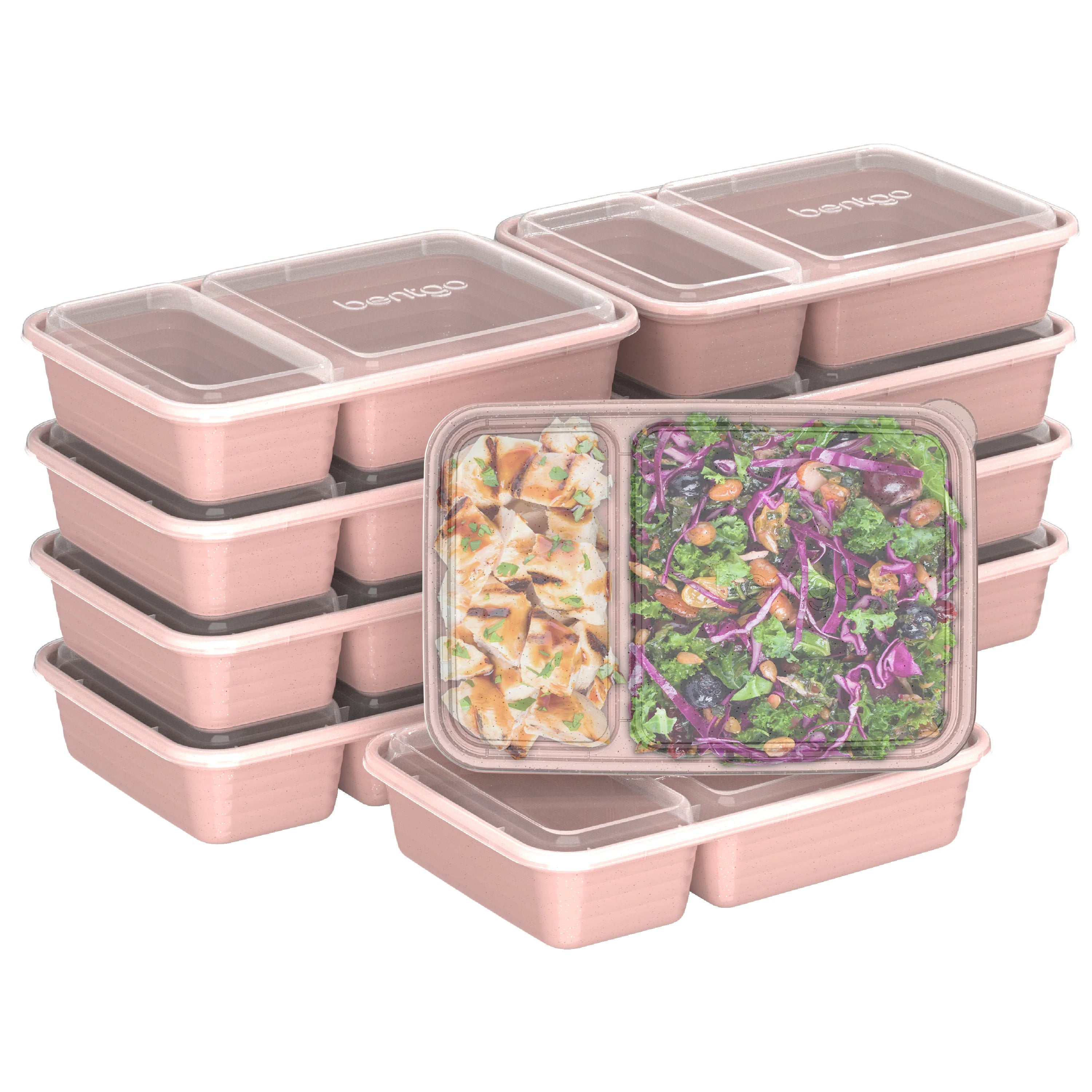 Bentgo Prep 2-Compartment Meal Prep Containers (20-Piece)