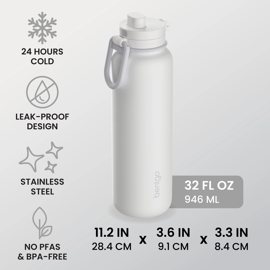 Bentgo Flip 2-in-1 Water Bottle (32 fl oz)