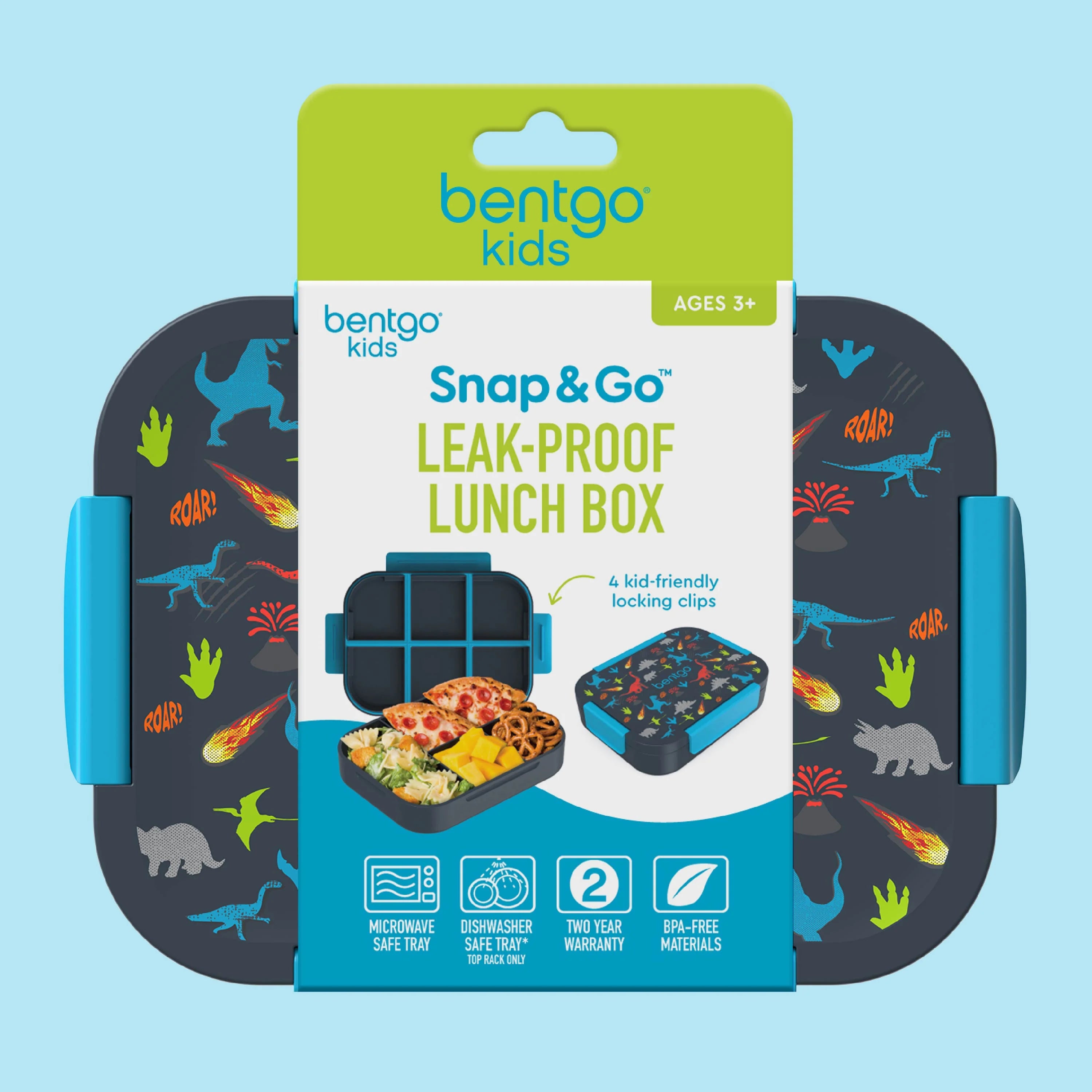 Bentgo Kids Snap & Go Lunch Box (2-Pack)