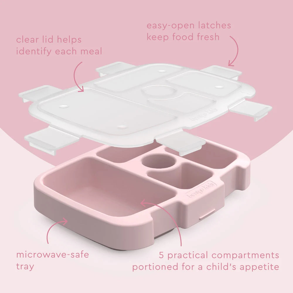 Bentgo Kids Tray with Transparent Cover (Glitter)
