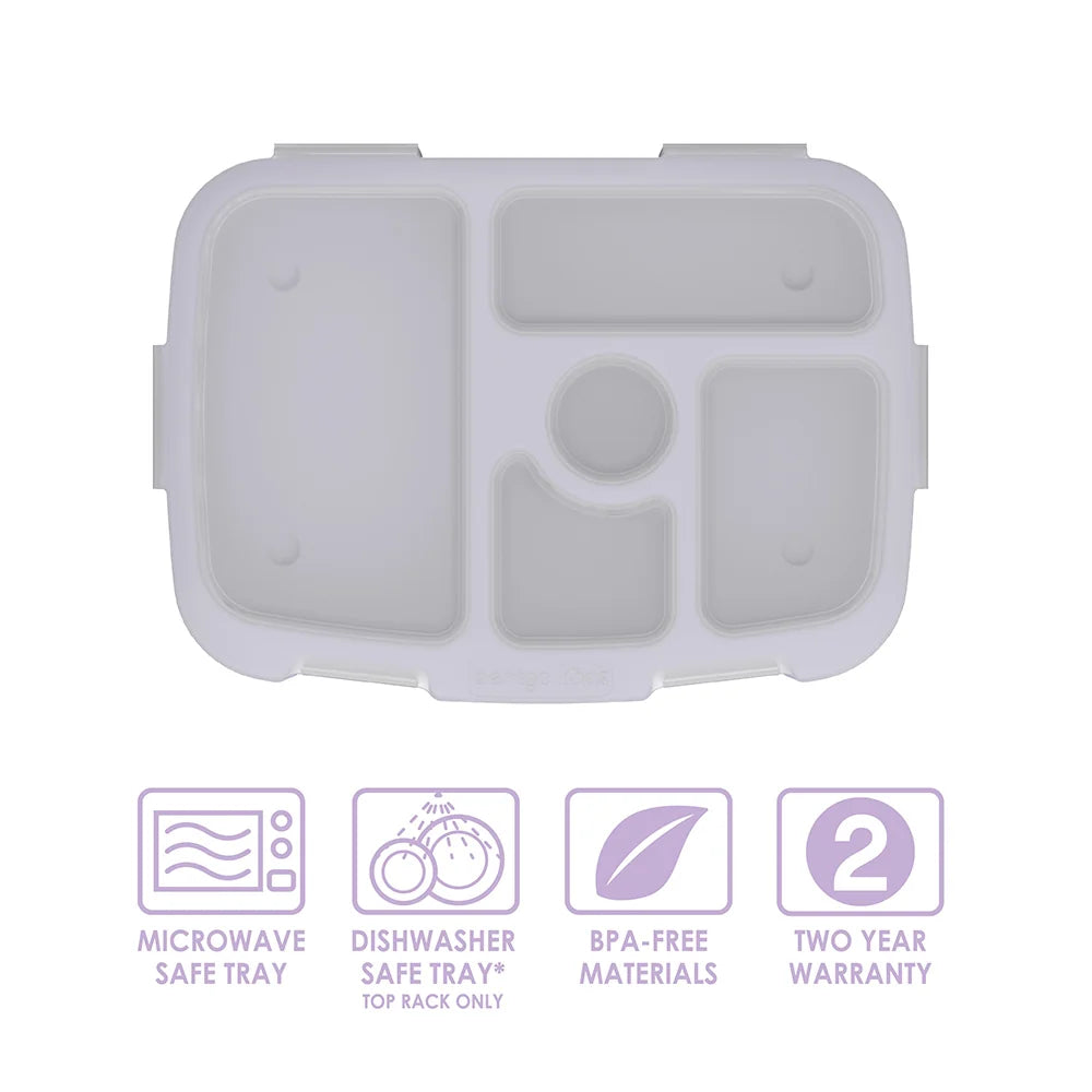 Bentgo Kids Prints Tray with Transparent Cover