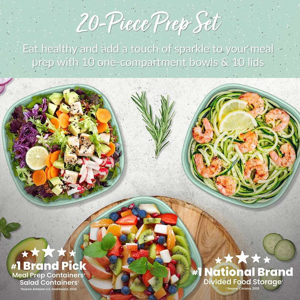 Bentgo Prep 1-Compartment Bowls (20-Piece)