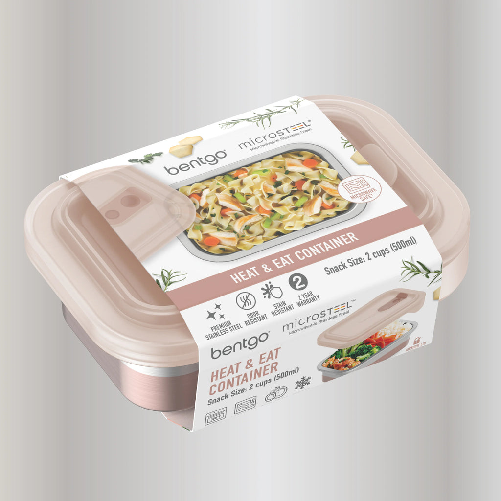 Bentgo MicroSteel Heat & Eat Container