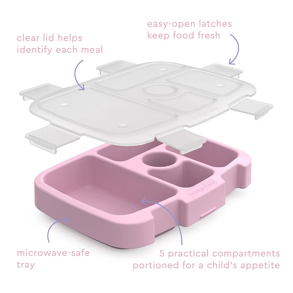 Bentgo Kids Prints Tray with Transparent Cover