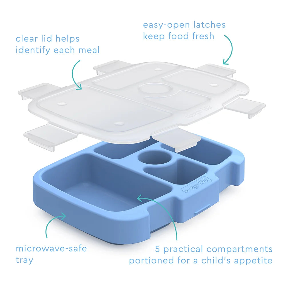 Bentgo Kids Prints Tray with Transparent Cover
