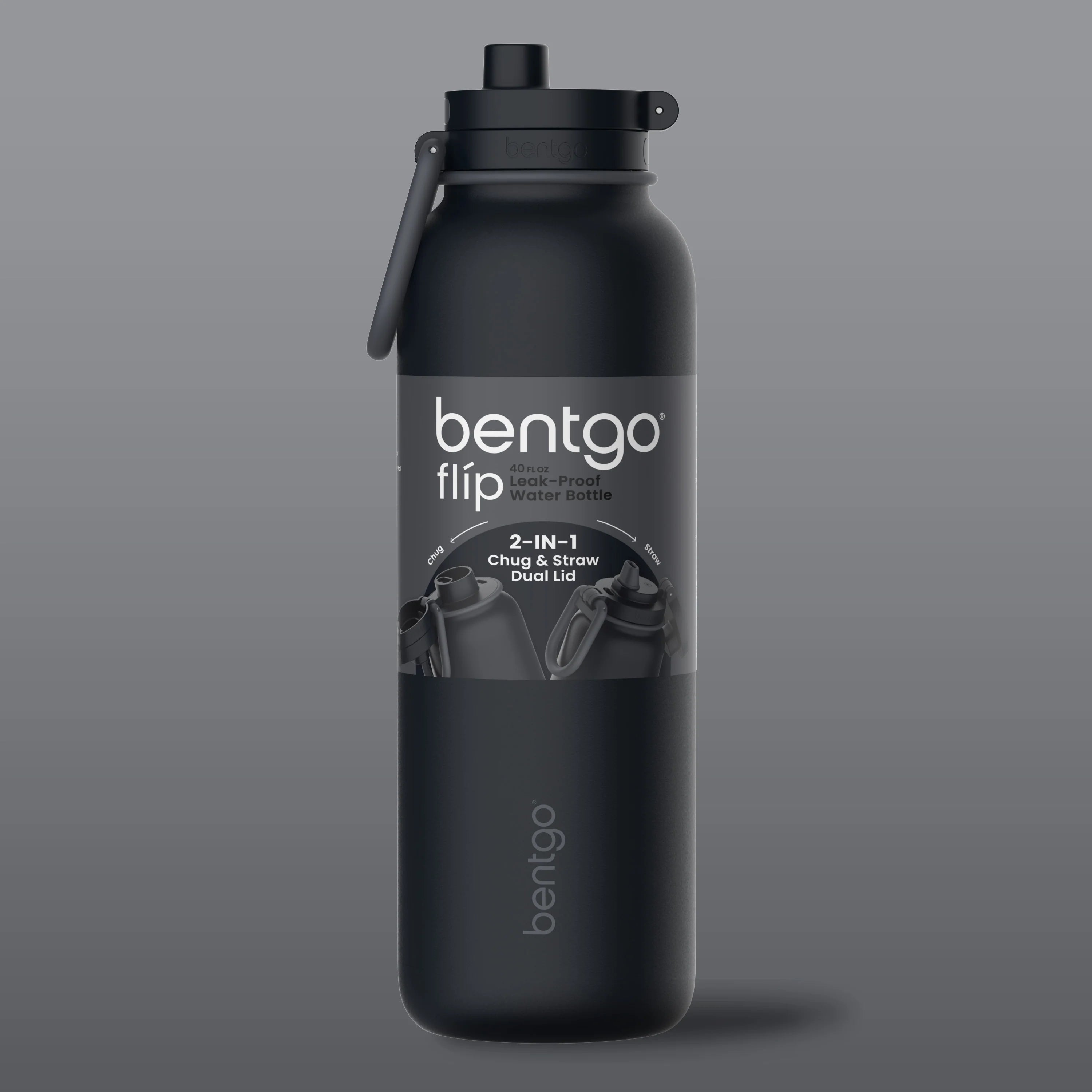 Bentgo Flip 2-in-1 Water Bottle (40 fl oz)