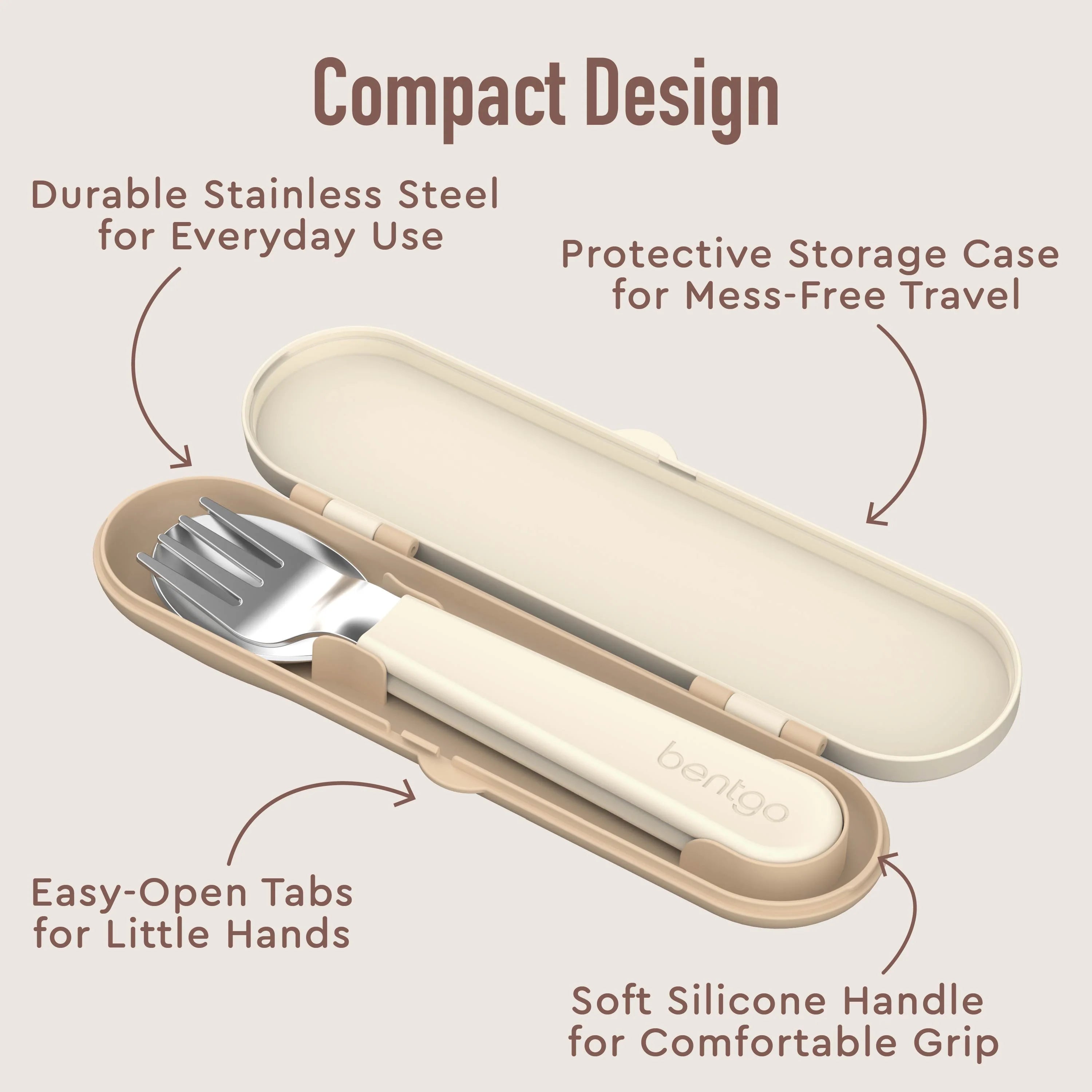 Bentgo Kids Stainless Steel Utensil Set