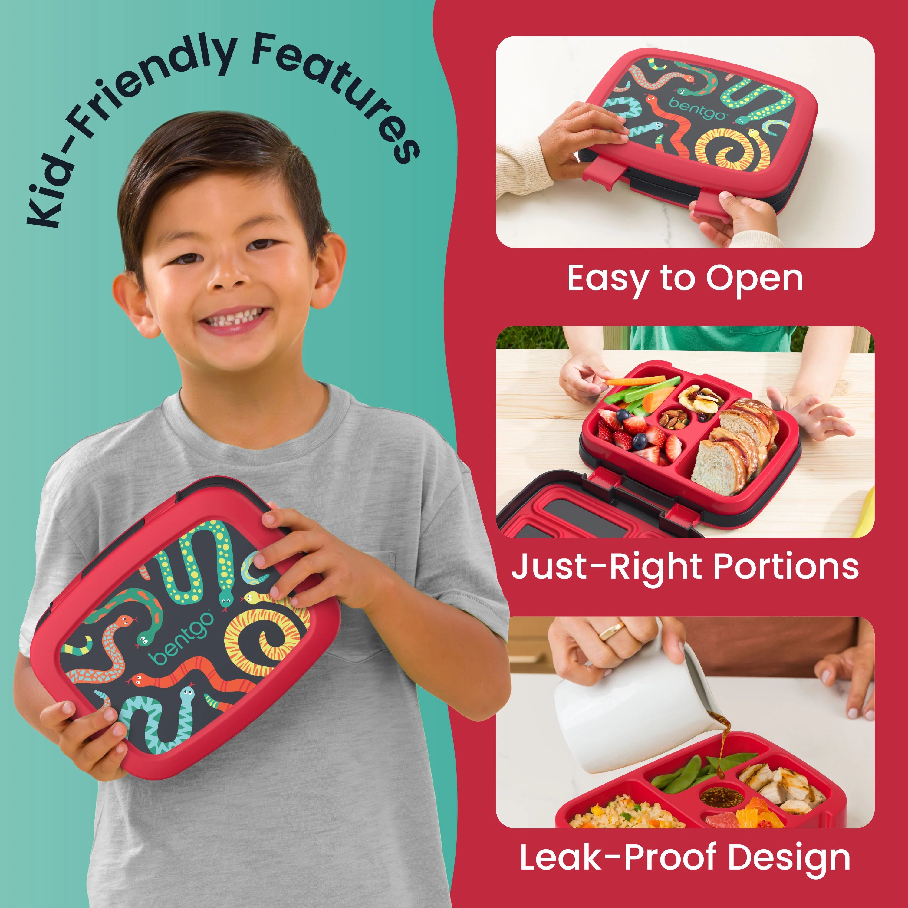 Bentgo Kids Prints Lunch Box