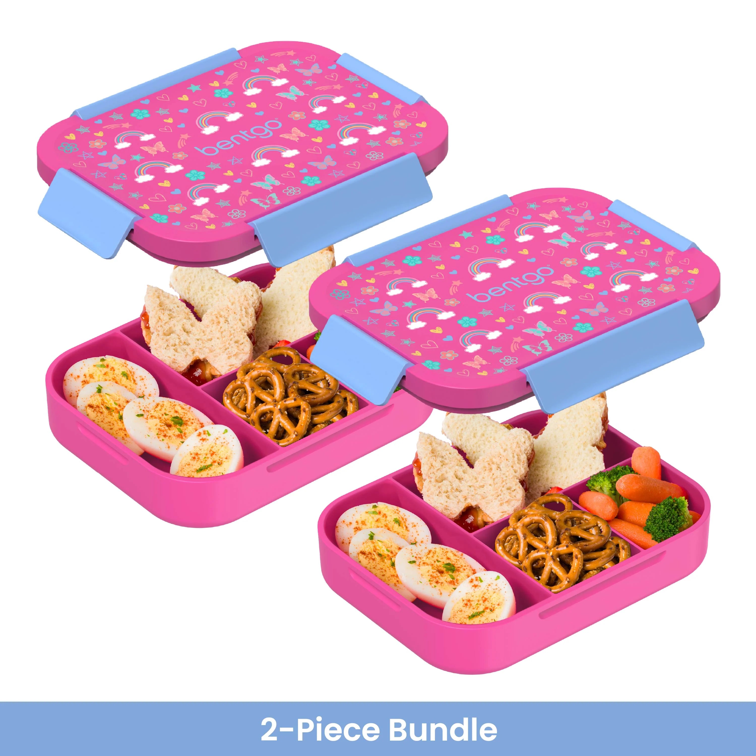 Bentgo Kids Snap & Go Lunch Box (2-Pack)