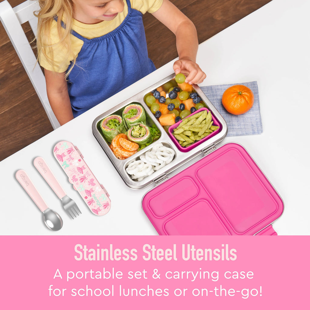 Bentgo Kids Stainless Steel Utensil Set