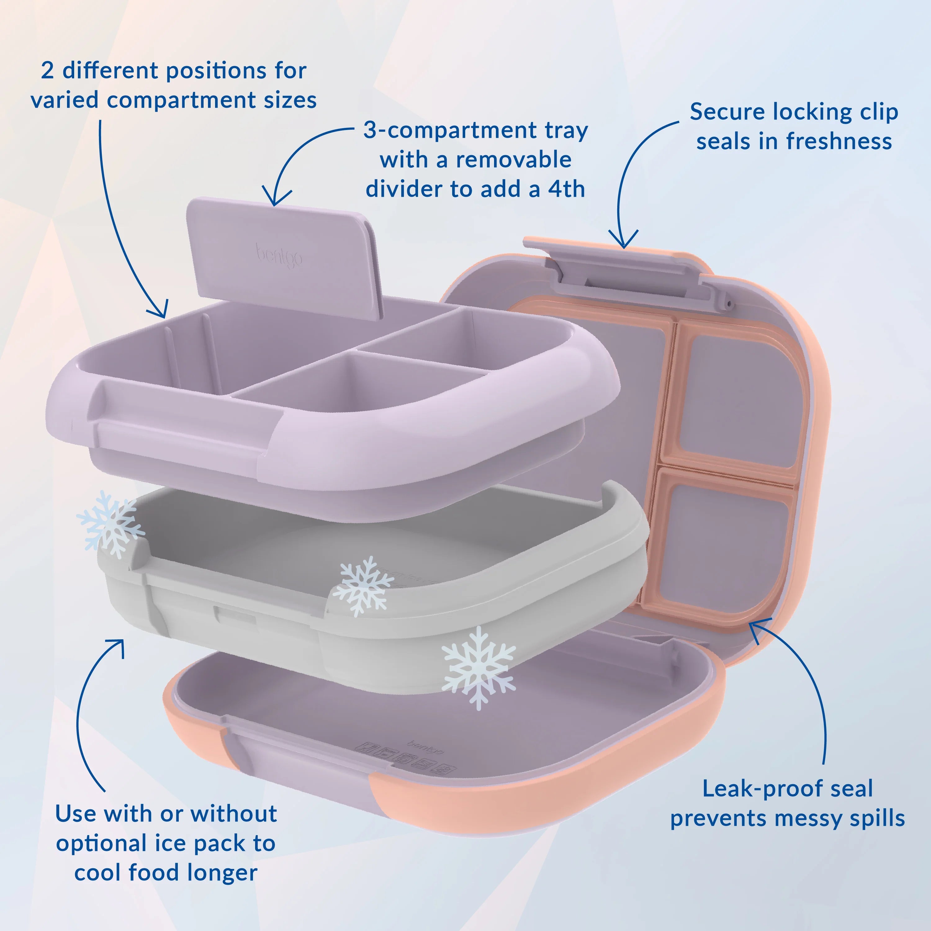 Bentgo Chill Max Lunch Box (2-Pack)