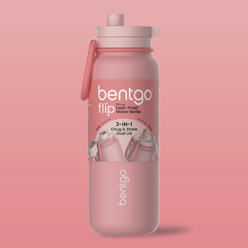 Bentgo Flip 2-in-1 Water Bottle (24 fl oz)