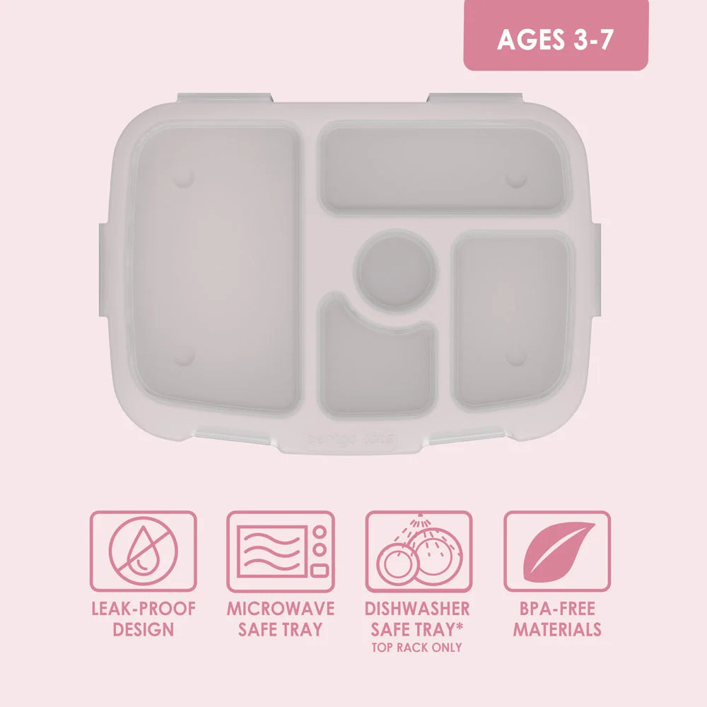 Bentgo Kids Tray with Transparent Cover (Glitter)