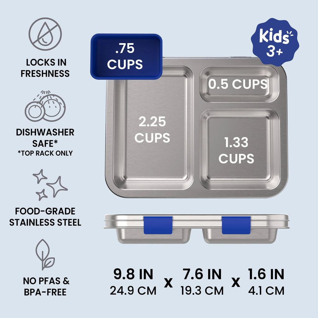 Bentgo Kids Stainless Steel Prints Lunch Box