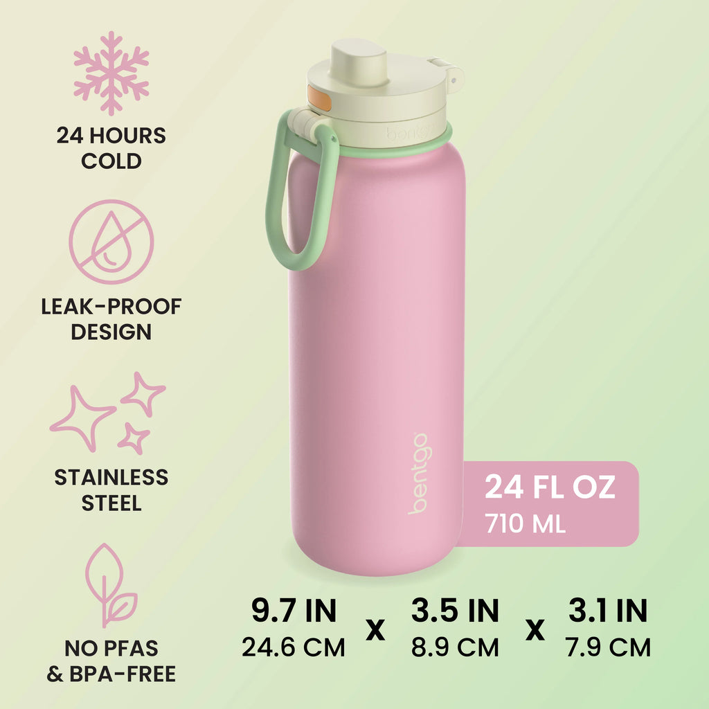 Bentgo Flip 2-in-1 Water Bottle (24 fl oz)