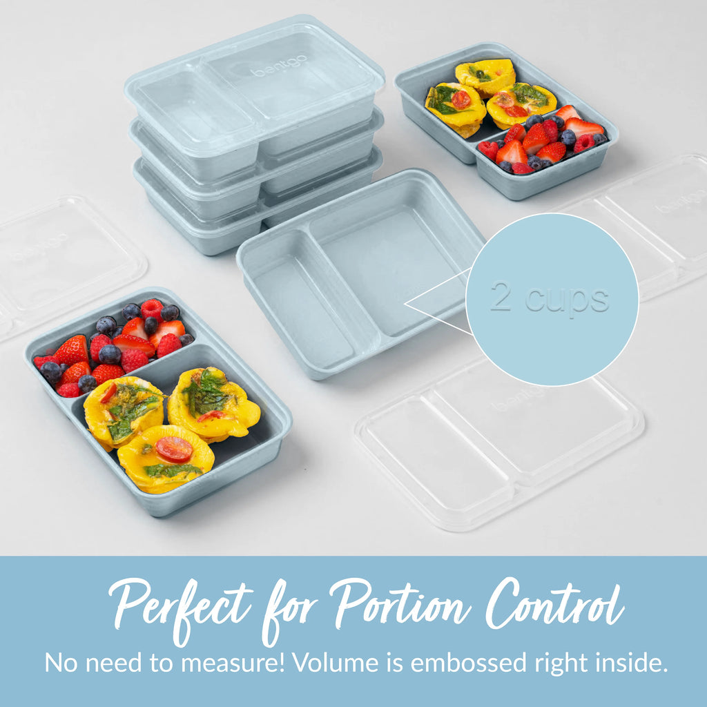 Bentgo Prep 2-Compartment Meal Prep Containers (20-Piece)
