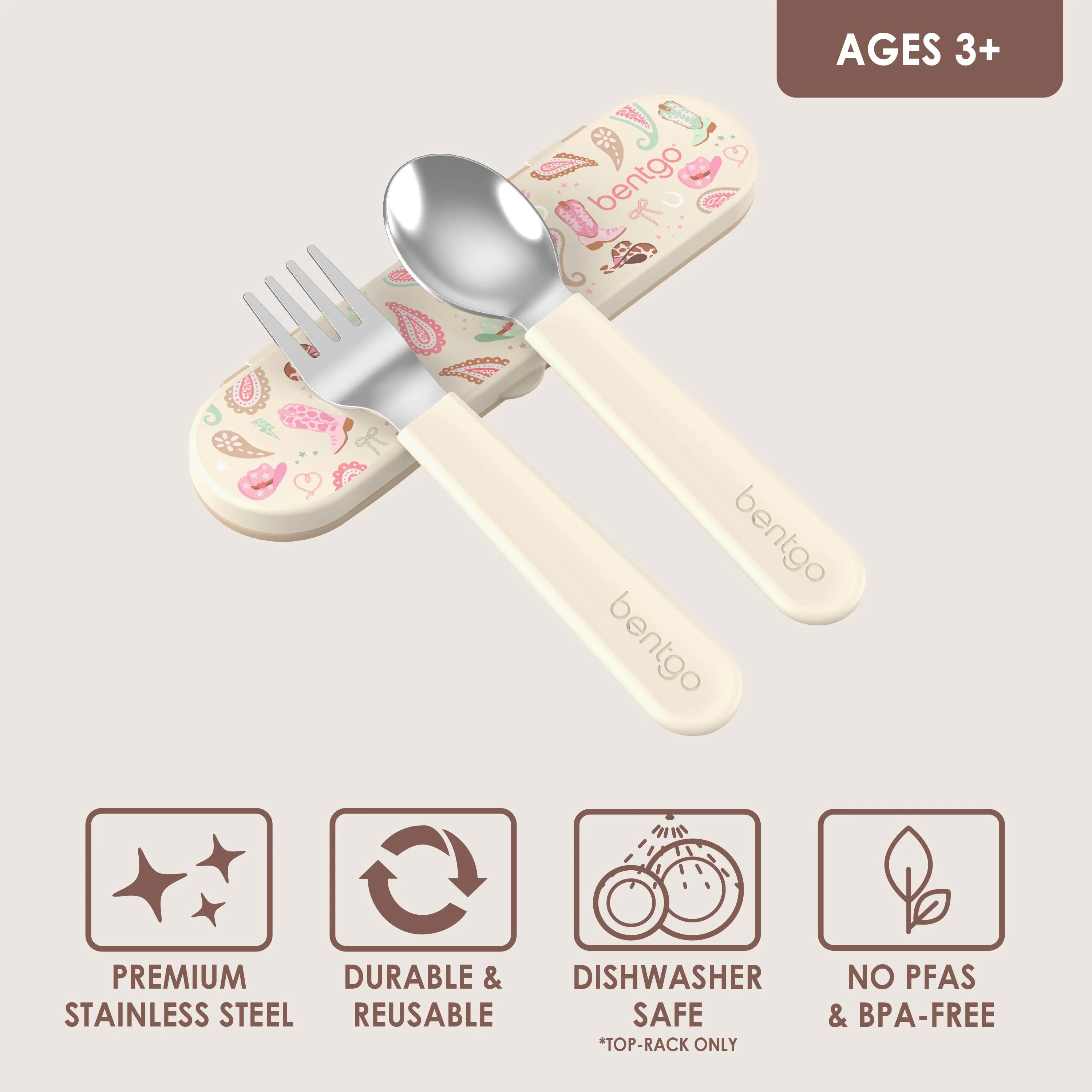 Bentgo Kids Stainless Steel Utensil Set