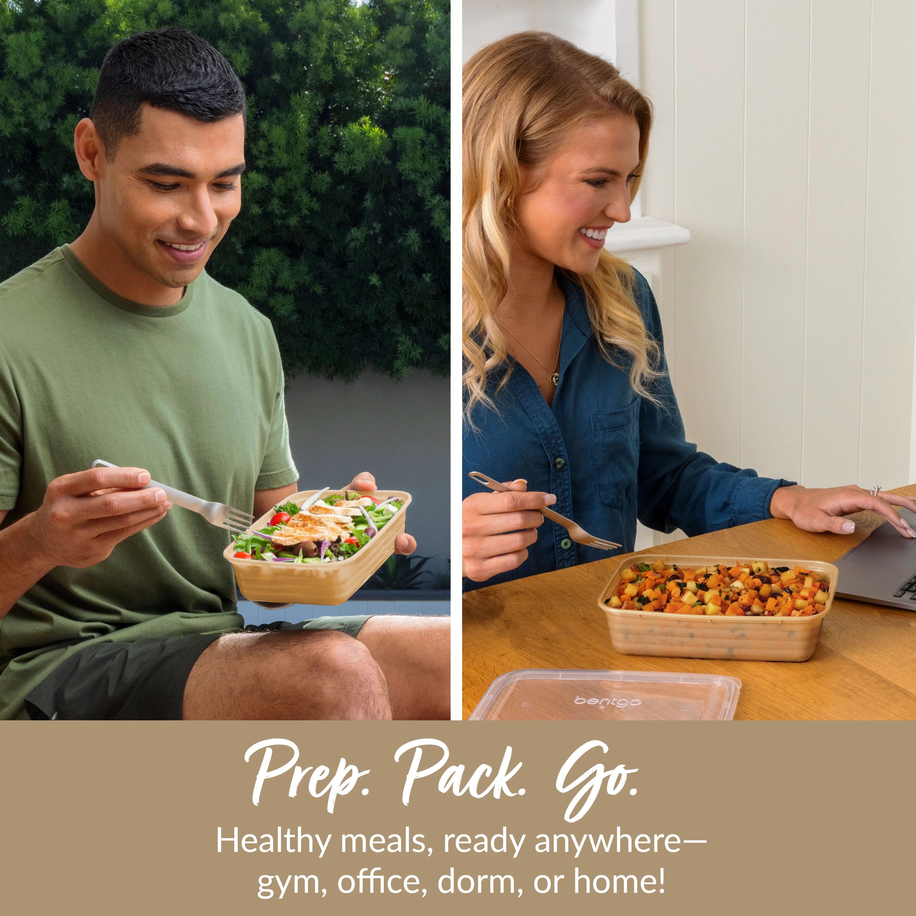 Bentgo Prep 1-Compartment Meal Prep Containers (20-Piece)