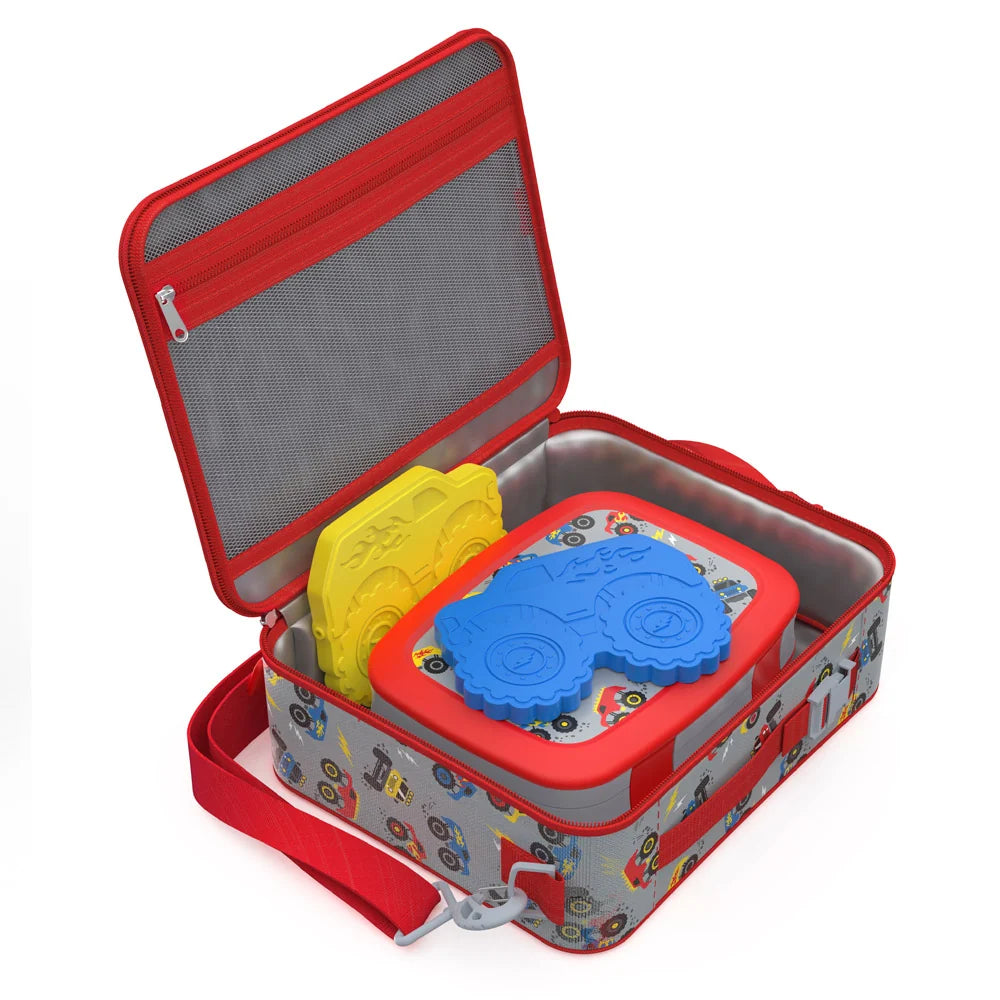 Bentgo Kids Prints Lunch Box, Lunch Bag, & Ice Packs
