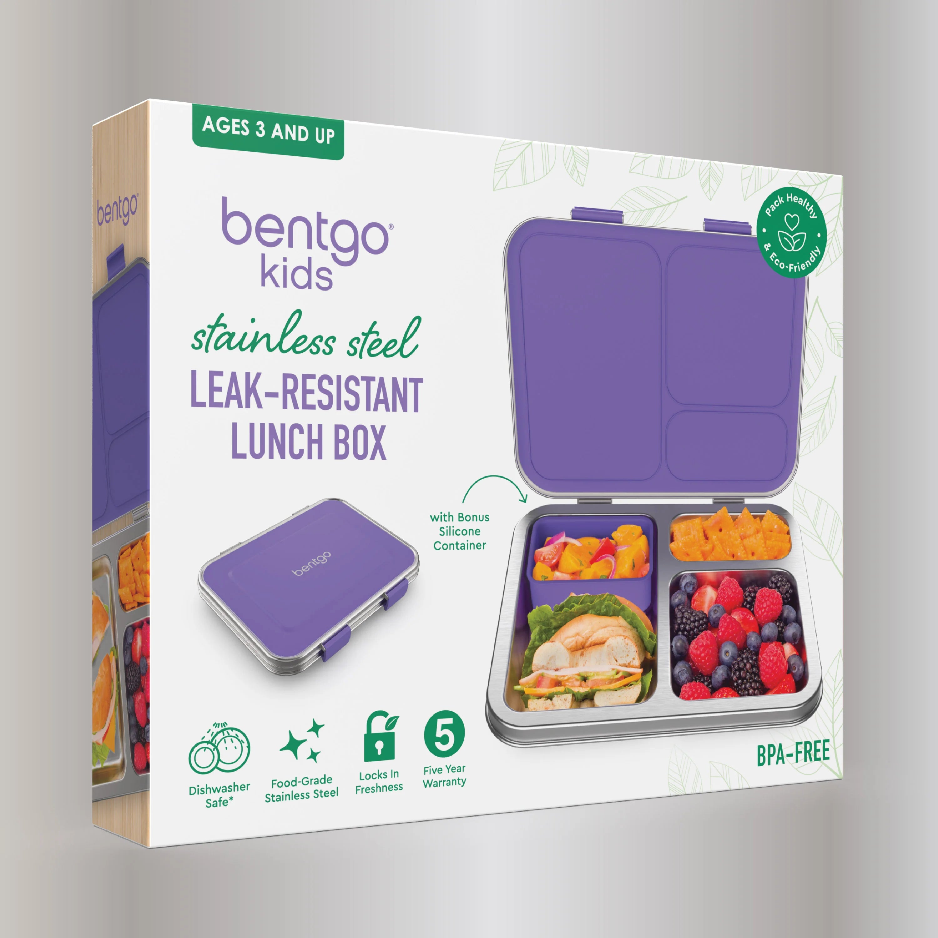 Bentgo Kids Stainless Steel Lunch Box