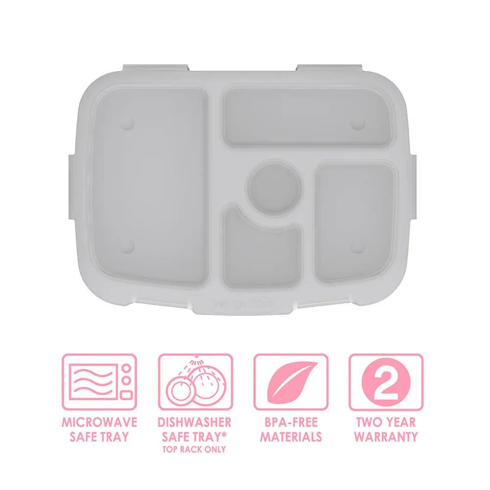 Bentgo Kids Prints Tray with Transparent Cover