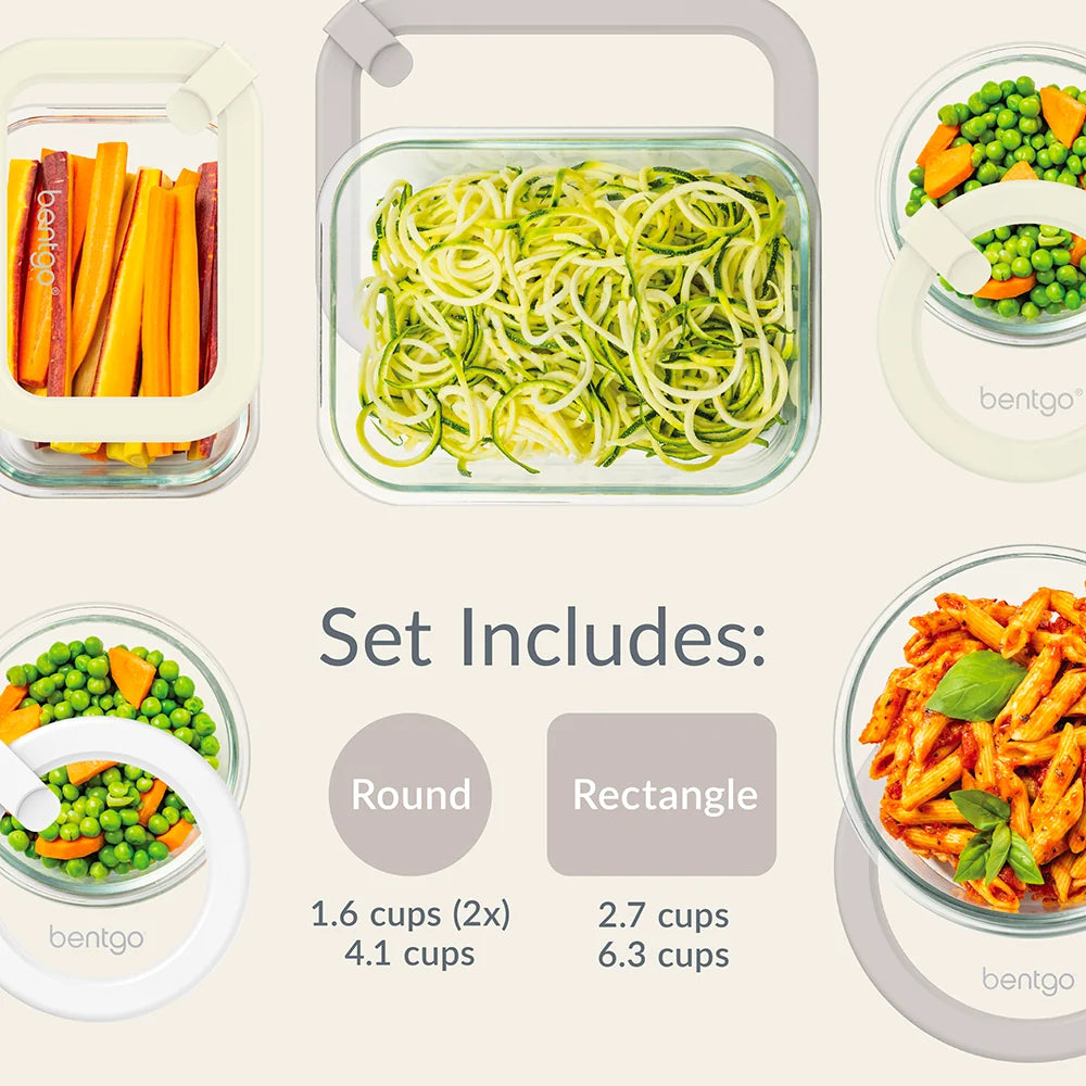 Bentgo Signature Glass Food Storage Set (10-Piece)