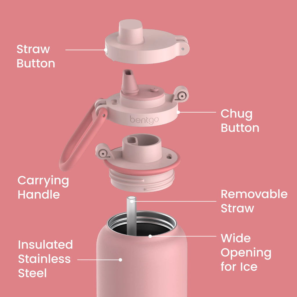 Bentgo Flip 2-in-1 Water Bottle (24 fl oz)