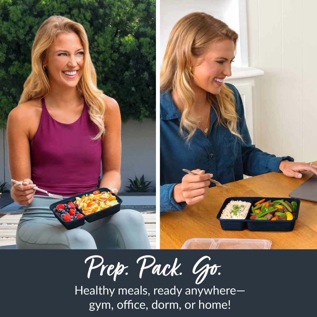 Bentgo Prep 2-Compartment Meal Prep Containers (20-Piece)