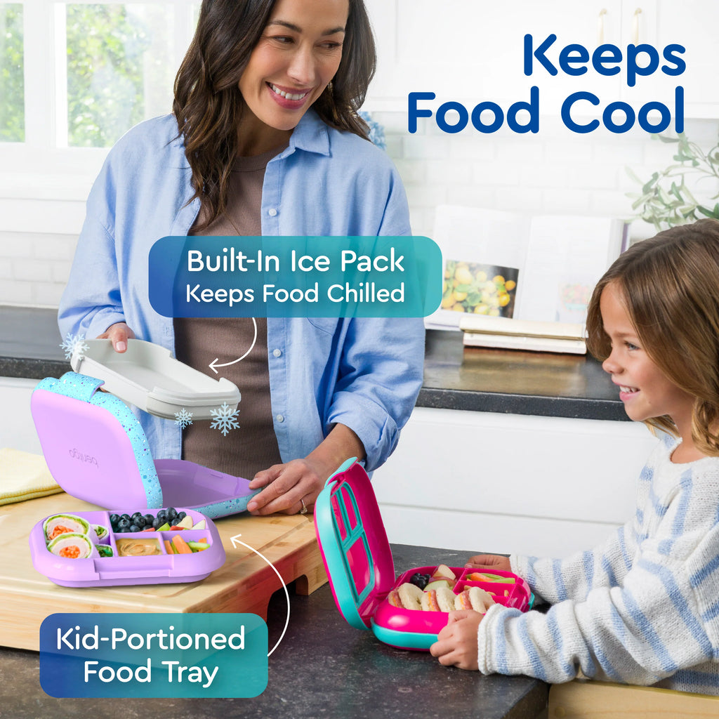 Bentgo Chill Kids Lunch Box & 2 Extra Trays with Lids