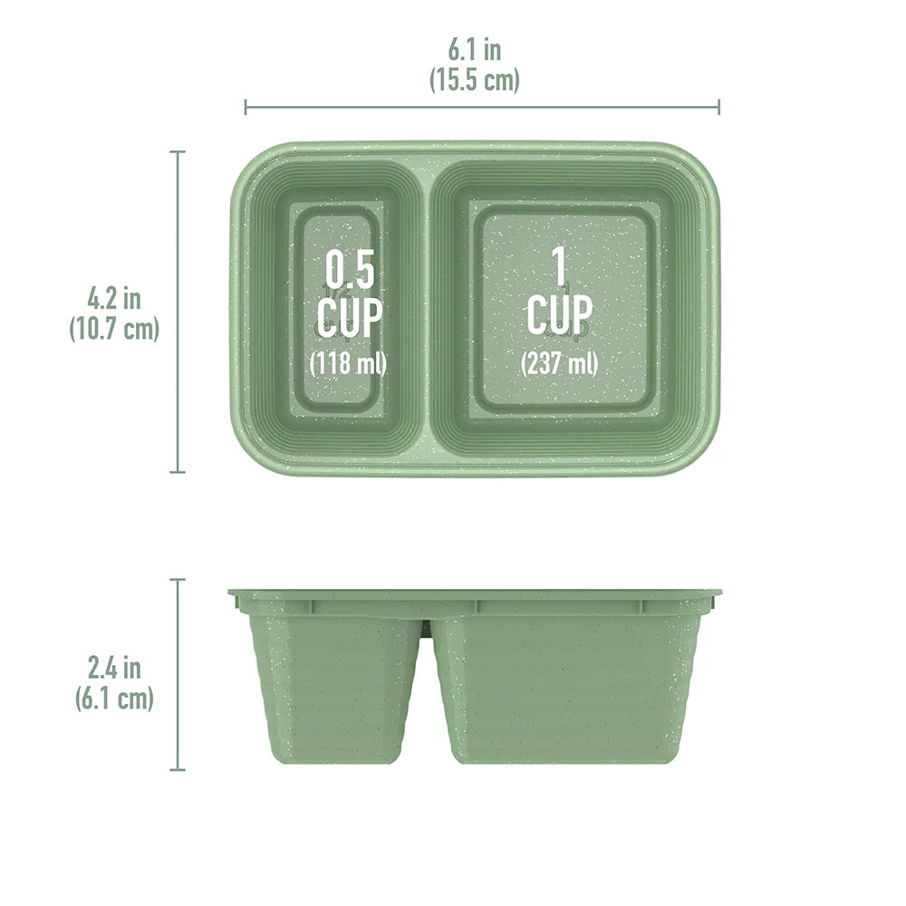 Bentgo Prep 2-Compartment Snack Containers (20-Piece)