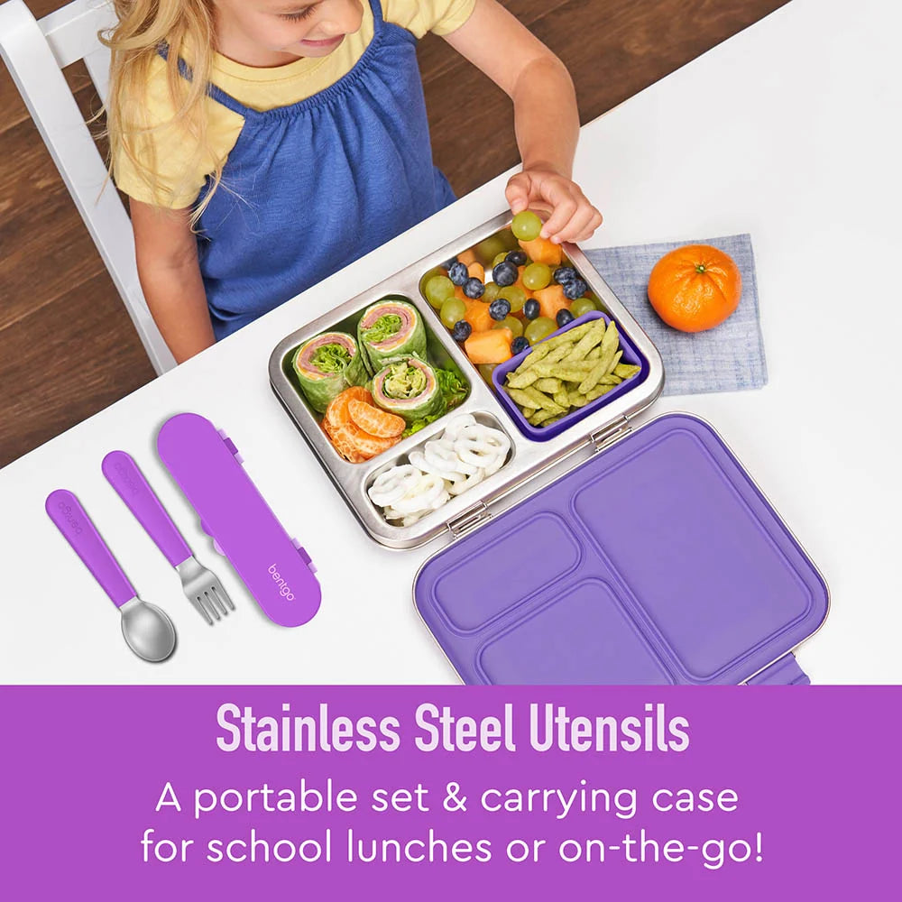 Bentgo Kids Stainless Steel Utensil Set