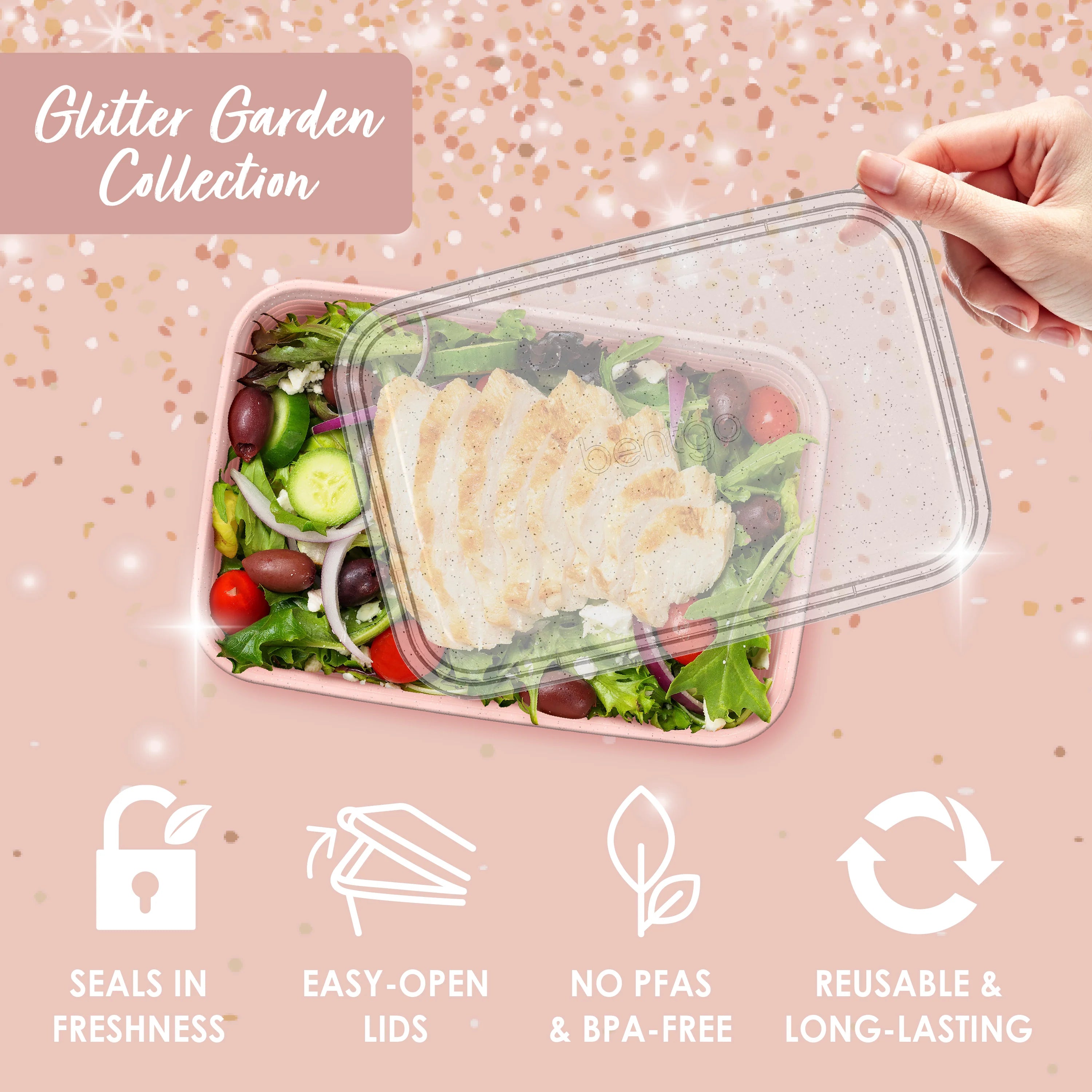 Bentgo Prep 1-Compartment Meal Prep Containers (20-Piece)