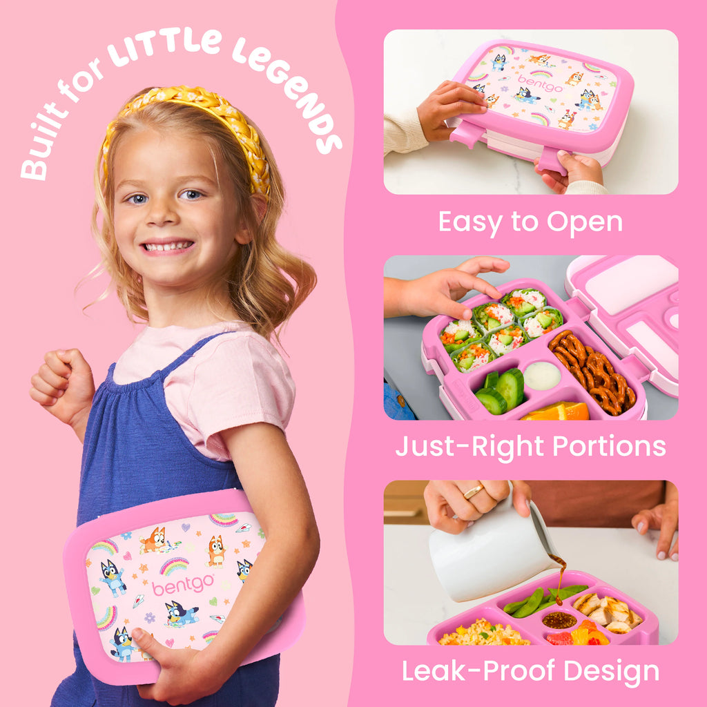 Bentgo + Bluey Kids Prints Lunch Box