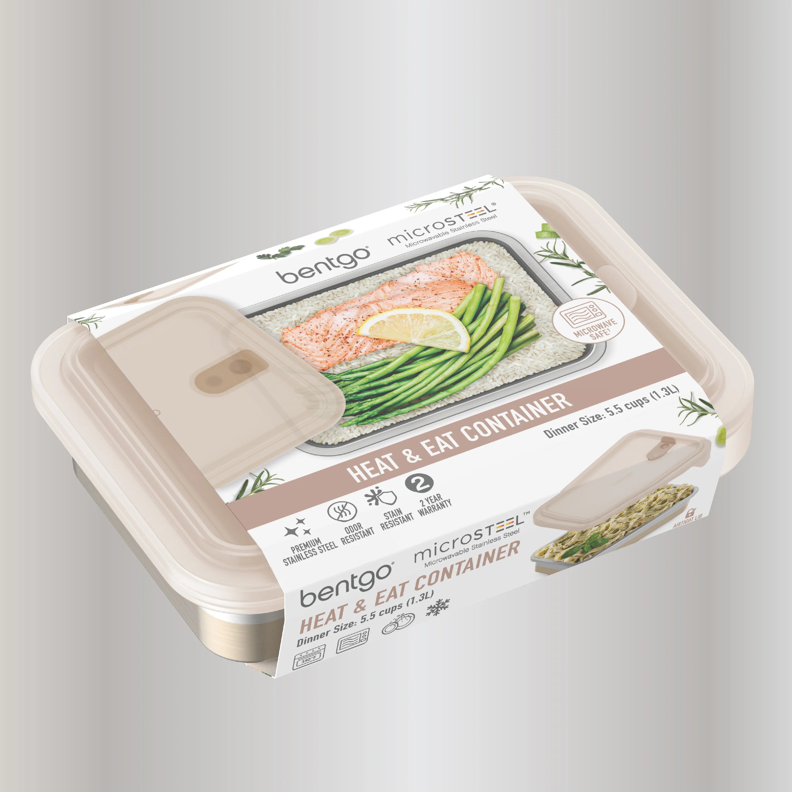 Bentgo MicroSteel Heat & Eat Container