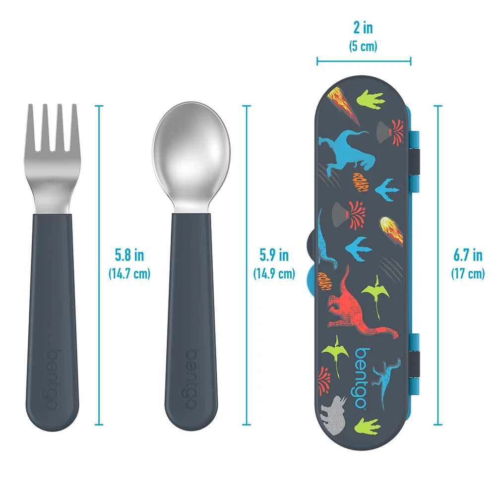 Bentgo Kids Stainless Steel Utensil Set
