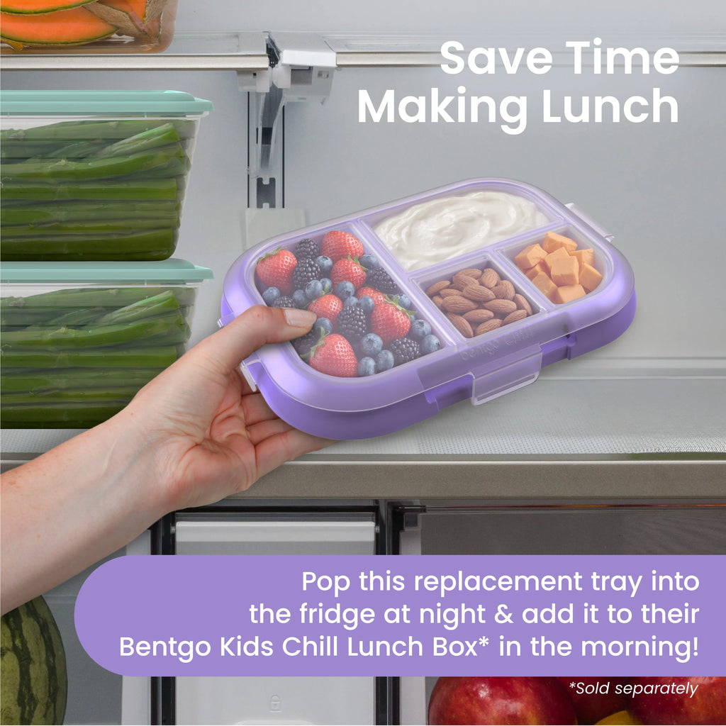 Bentgo Chill Kids Tray with Transparent Cover